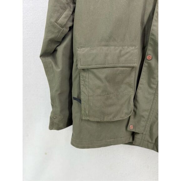 Bonfire Mens Green Hooded Brigade Snowboard Skiing Jacket Coat Size Large - Picture 7 of 12